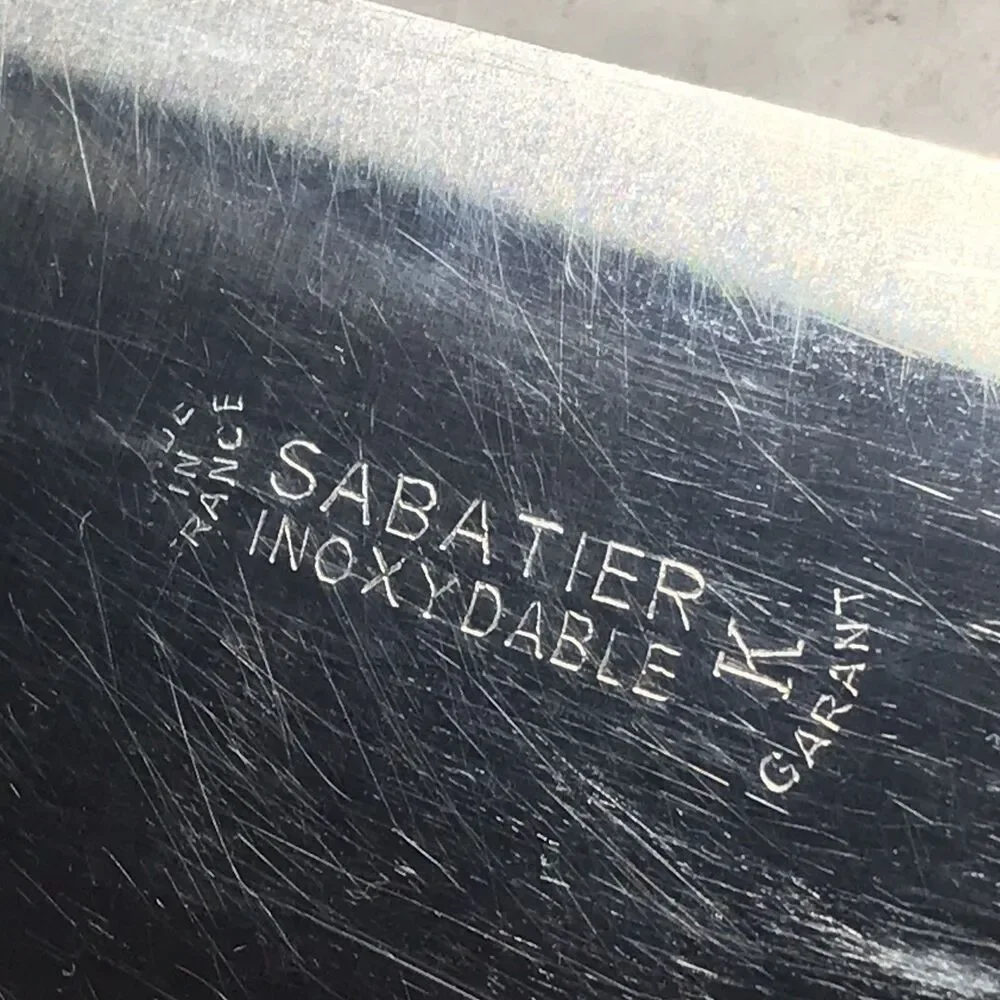Vintage SABATIER Chef Knife 10